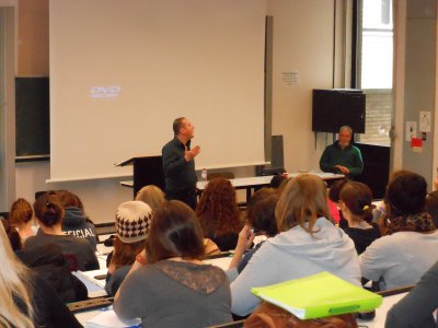 L’Institut Cardijn accueille Jean-Marc Mahy… et une équipe de tournage d’Arte