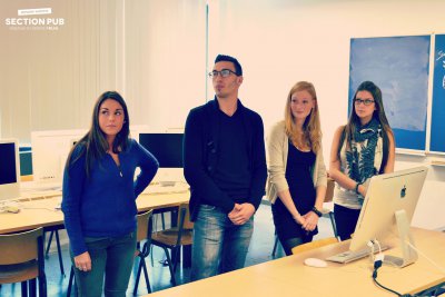 Les étudiants de la SectionPub félicités dans le magazine Femmes d’Aujourd’hui !