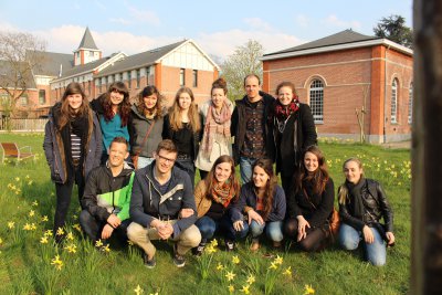 Rencontres de trois jours à Geel entre des étudiants BAC 2 de LLN et de Geel subsidiées par le Fonds Prince Philippe