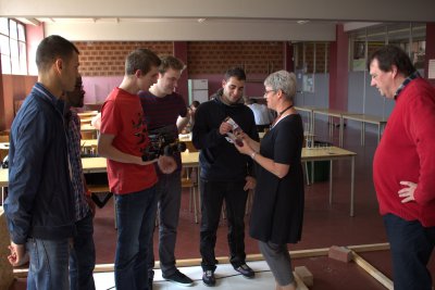 Concours technique de réalisations d’étudiants en 2ème bac informatique industrielle