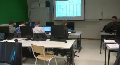 La section « Informatique de Gestion » de Charleroi accueille un formateur expert