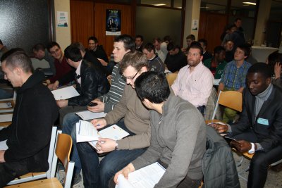 Soirée ThermSOFT dans le département technique de Tournai