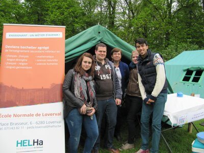 Loverval : Les Bac 2 Sciences de l’Ecole Normale s’invitent au Dimanche des Sciences de Parentville