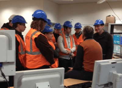 Visite de la Centrale électrique au gaz d’Amercoeur