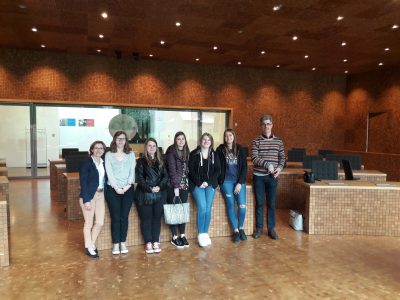 Bain linguistique pour les étudiants de l’option allemand  de la section Assistant-e de direction langues-gestion à Mons