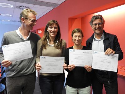 Voici les premiers diplômés en e-communication