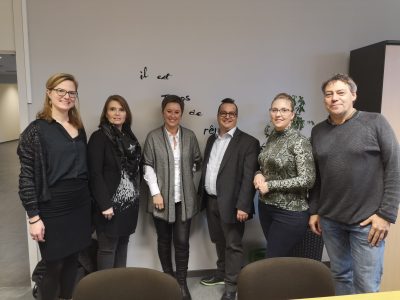 Semaine d’échanges fabuleuse entre le Cégep Montmorency de Laval au Québec et le département économique de Mons