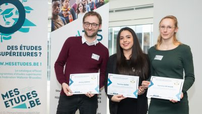 Une diplômée récompensée par le prix Maystadt