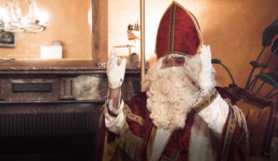 La direction de la HELHa reçue par Saint-Nicolas
