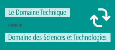 Changement de nom pour le Domaine Technique
