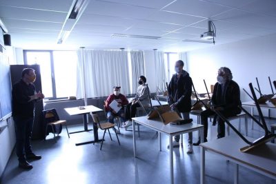 Les visites guidées se poursuivent à la HELHa !