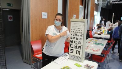 Etudiants et enseignants de la HELHa actifs en termes de sensibilisation à la santé !