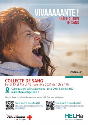 A Mons, sauvons des vies grâce aux dons de sang !