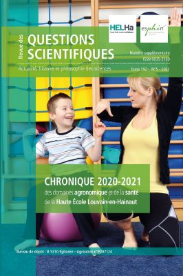 Revue des questions scientifiques : un nouveau numéro spécial « HELHa »