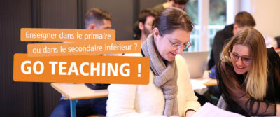 GO TEACHING – Prochaines séances d’information pour les adultes en reprise d’études  