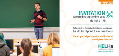 Invitation aux futur·e·s enseignant·e·s