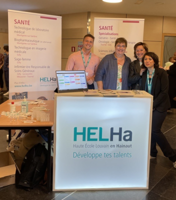 La HELHa participe au premier salon étudiant organisé par le CHwapi