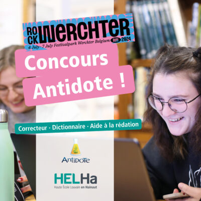 Concours Rock-Werchter avec Antidote Web