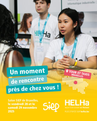 On se voit au salon SIEP de Bruxelles les 28 et 29 novembre 2025 ?