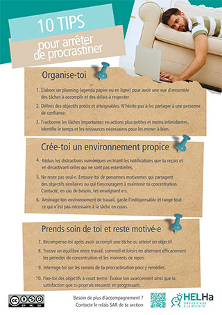 10 tips pour préparer ton blocus