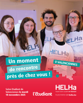 Un moment de rencontre près de chez vous – le Salon de l’Etudiant de Valenciennes ce mardi 18 novembre