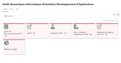 Pourquoi une formation bureautique pour les étudiant·e·s en Informatique – Développement d’applications ?