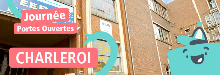 Journée Portes ouvertes 2026 HELHa à Charleroi