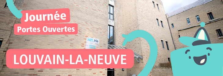 Journée Portes ouvertes 2026 HELHa à Louvain-la-Neuve