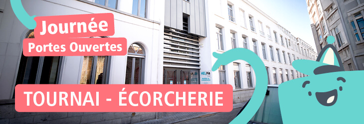 Journée Portes ouvertes 2026 HELHa à Tournai, Rue de l'Écorcherie