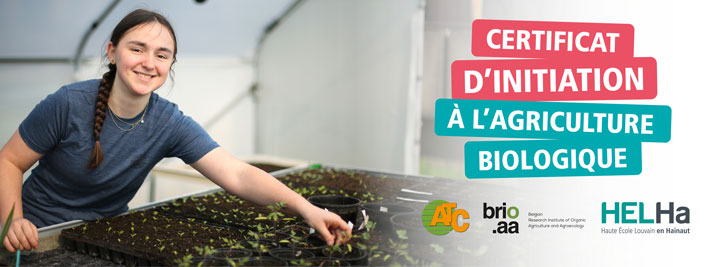 En-tête Certificat d'Initiation à l'Agriculture Biologique