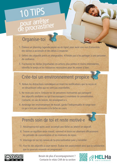 10 tips pour préparer ton blocus