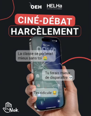 Ciné-débats autour du harcèlement : la projection du film « TKT »