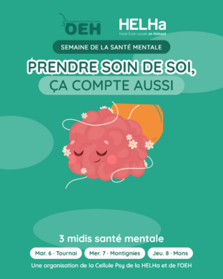 Des temps de midi entièrement consacrés à la santé mentale de nos étudiant·e·s